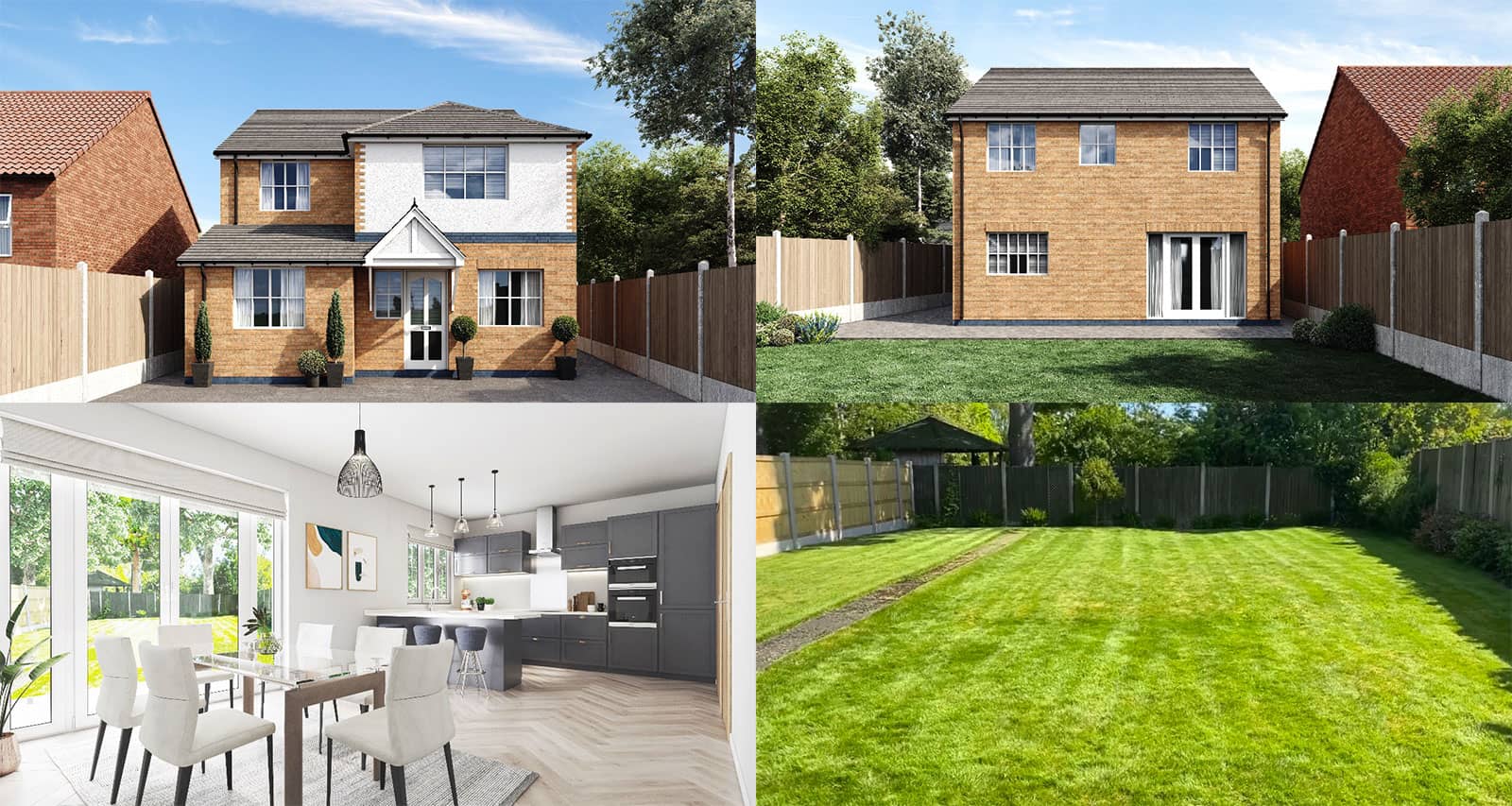 Modern 4-bed family home in Upton-by-Chester